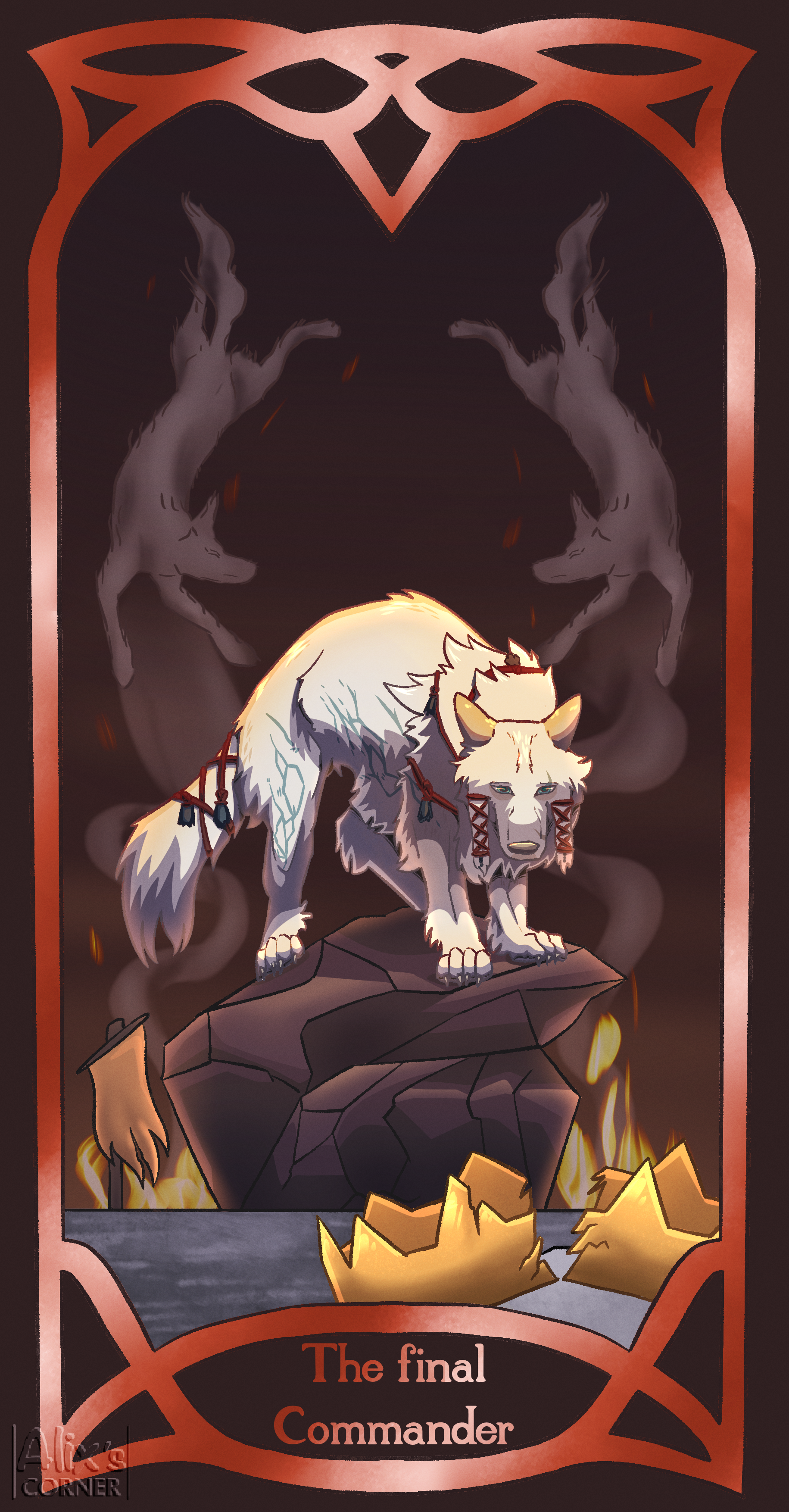 Carte tarot — The Final Commander